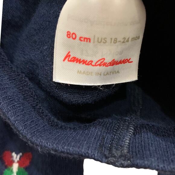 Hanna Andersson Flower + Butterfly Footed Tights - Picture 3 of 5